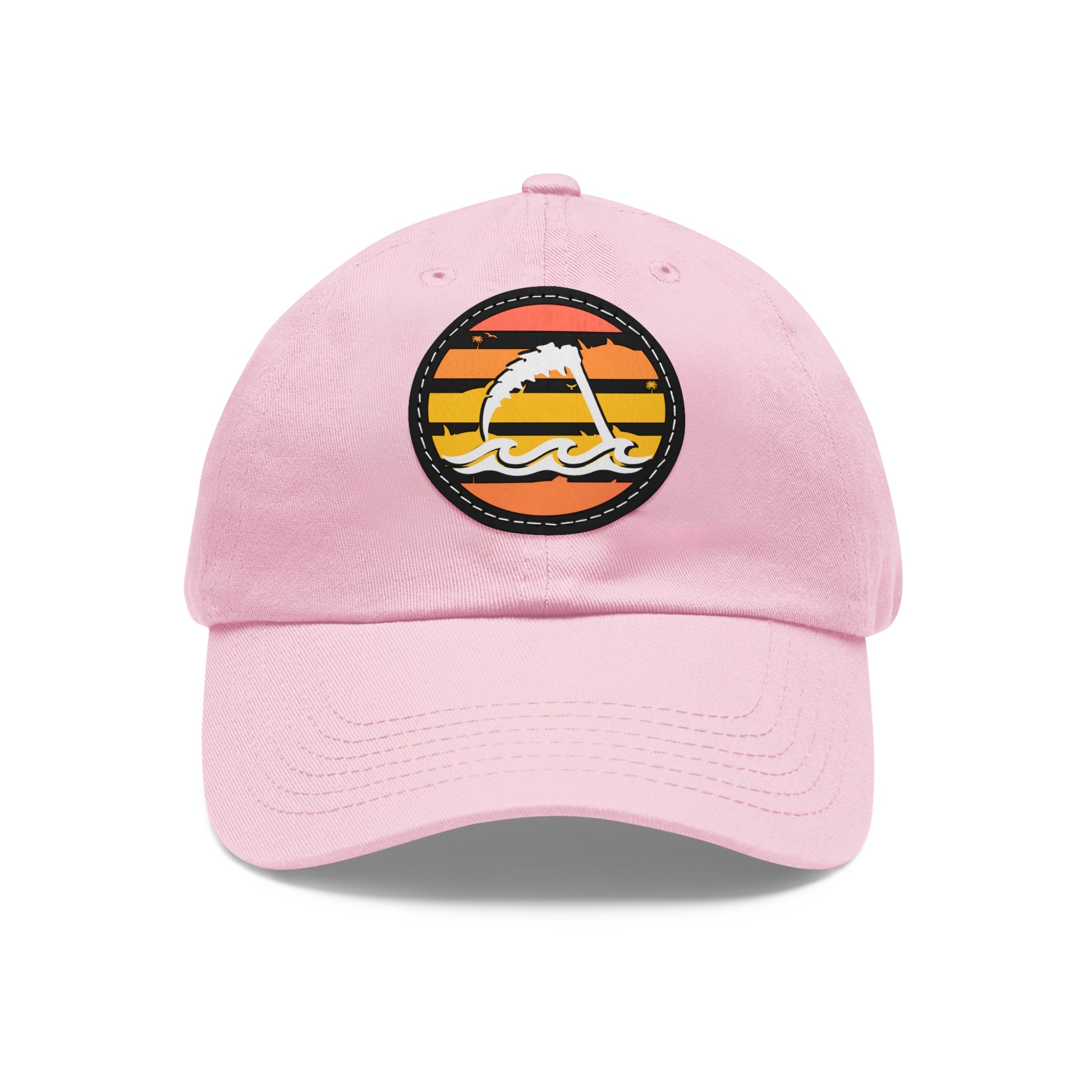 Circle Patch Hat - Sunset and Scythe Fin - Yellow