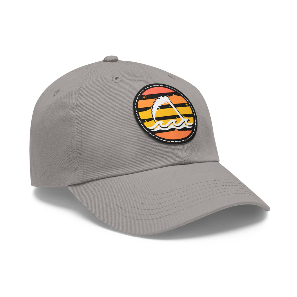 Circle Patch Hat - Sunset and Scythe Fin - Yellow