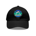 Circle Patch Hat - Sunset and Scythe Fin - Blue