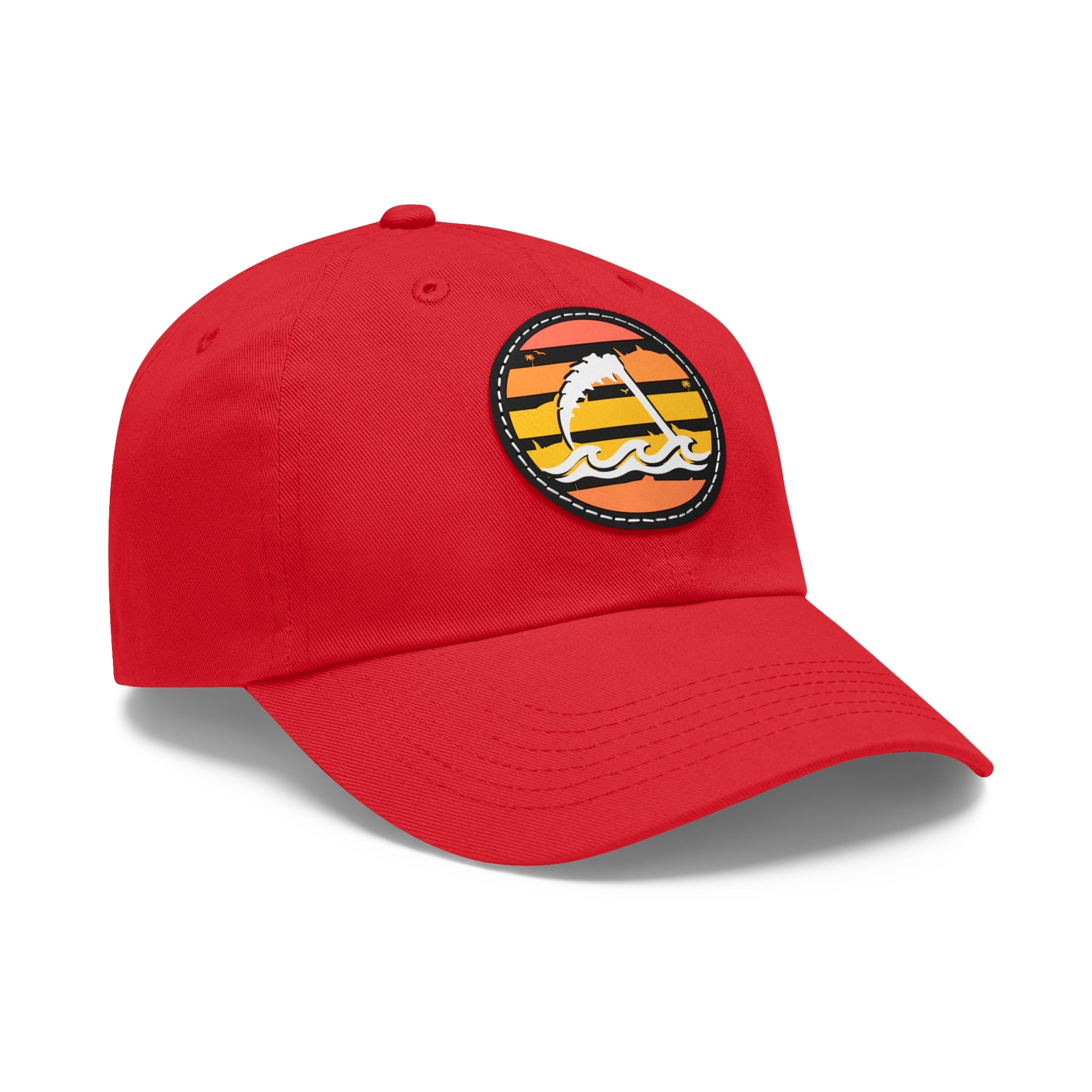 Circle Patch Hat - Sunset and Scythe Fin - Yellow