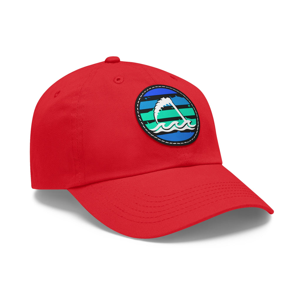 Circle Patch Hat - Sunset and Scythe Fin - Blue