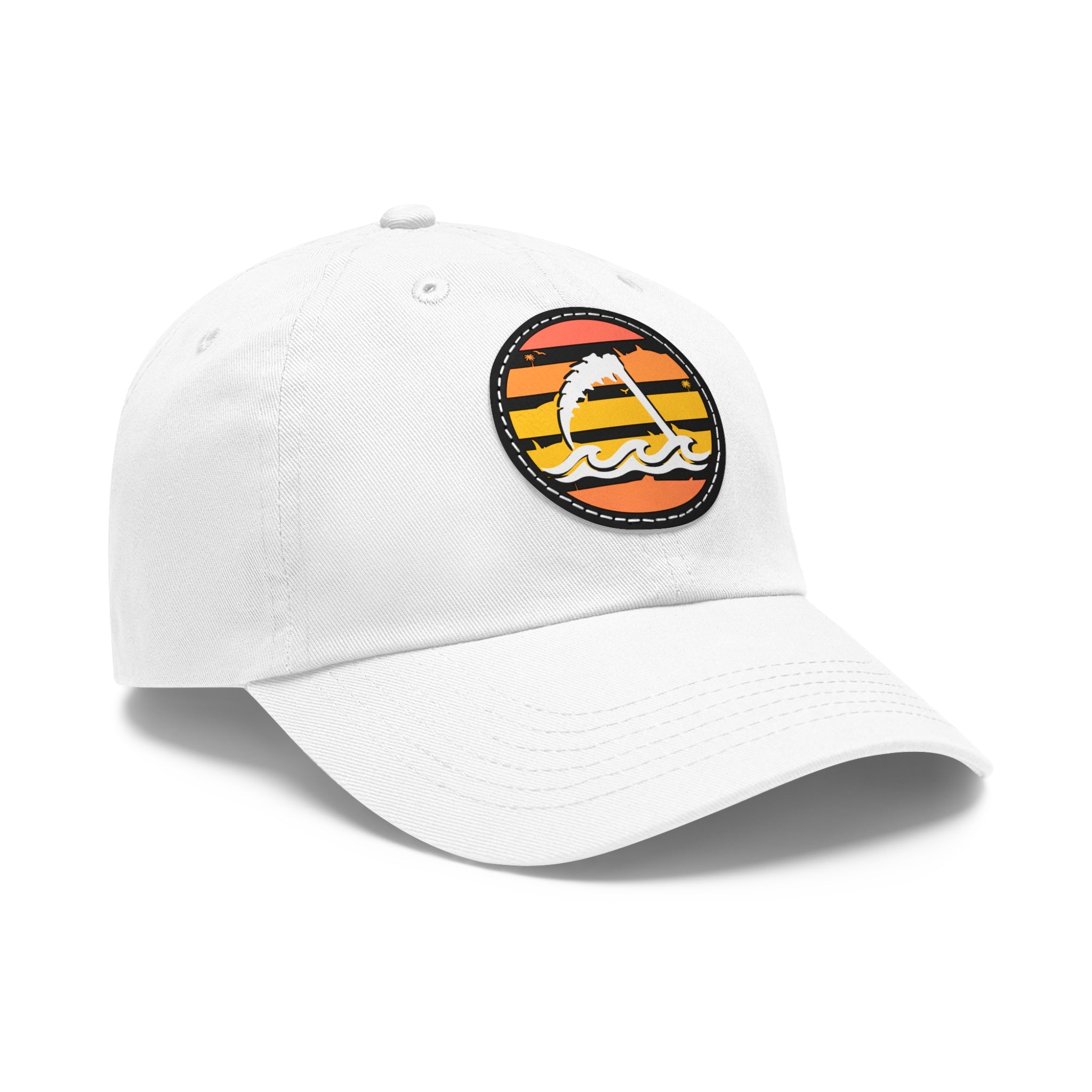 Circle Patch Hat - Sunset and Scythe Fin - Yellow