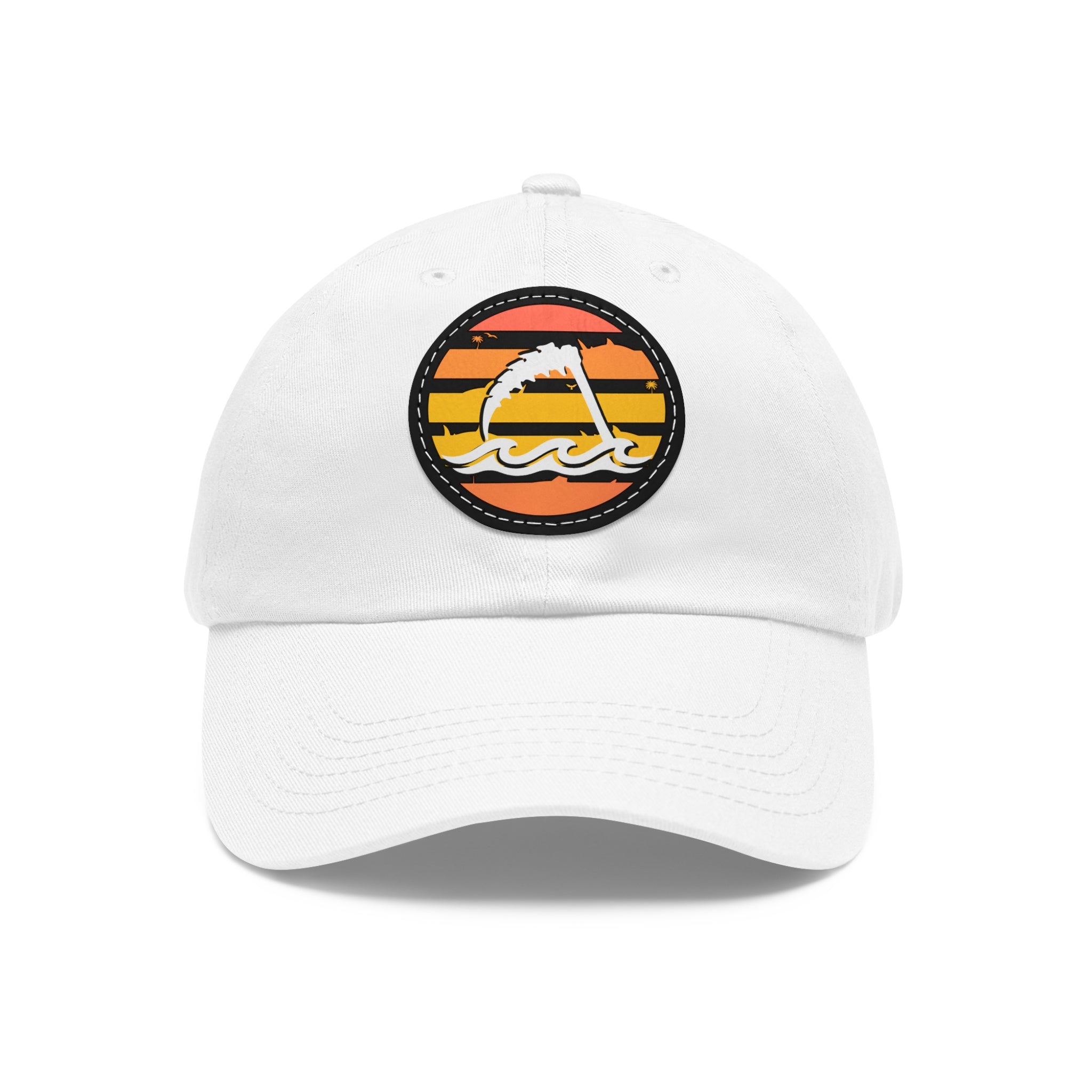 Circle Patch Hat - Sunset and Scythe Fin - Yellow