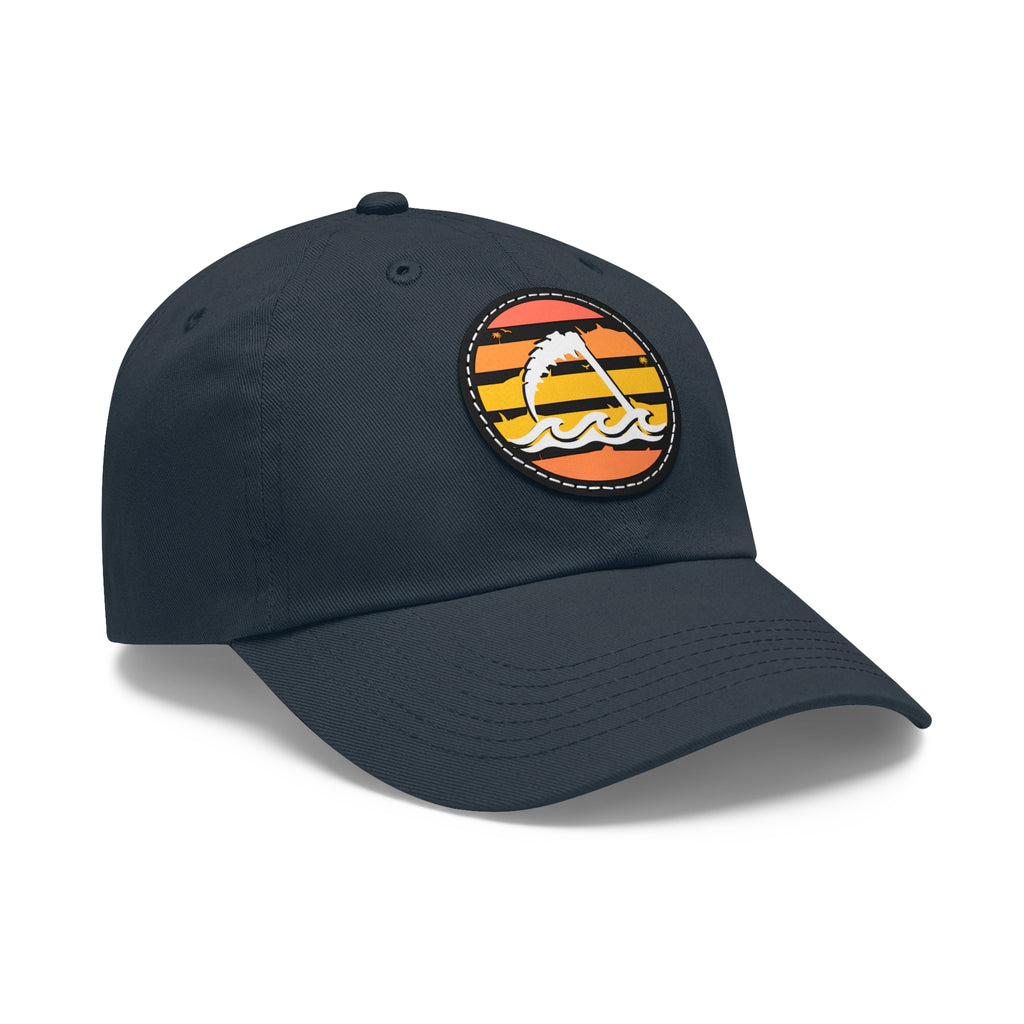 Circle Patch Hat - Sunset and Scythe Fin - Yellow