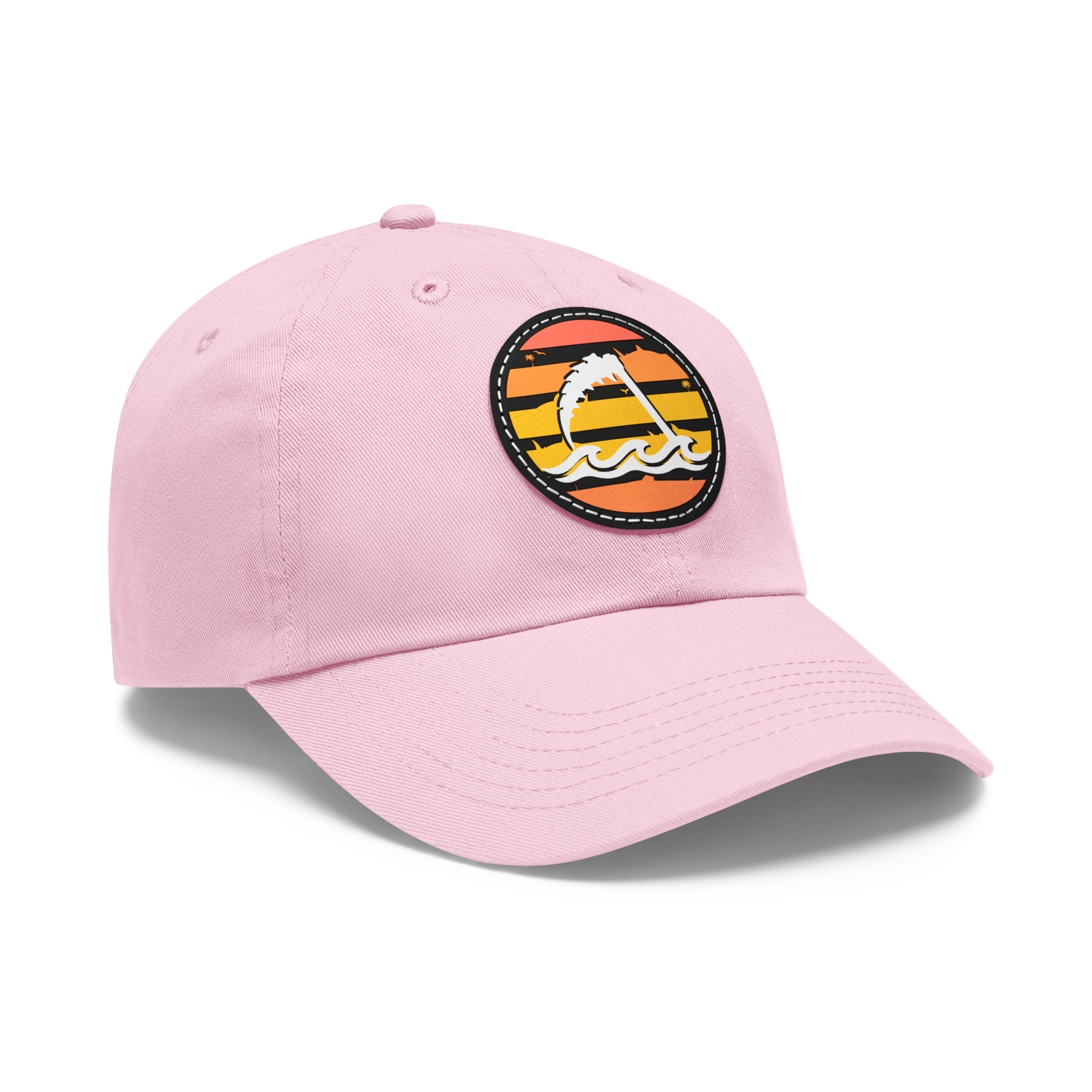 Circle Patch Hat - Sunset and Scythe Fin - Yellow