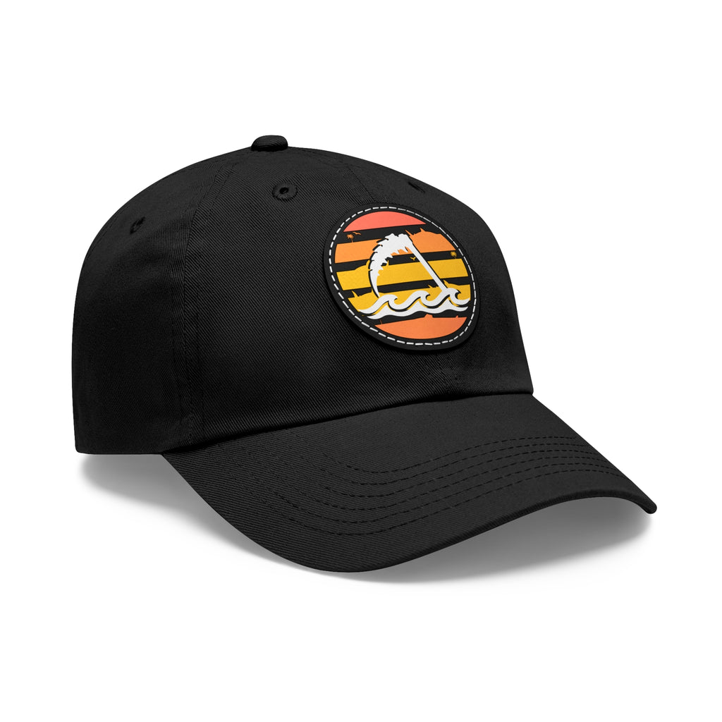 Circle Patch Hat - Sunset and Scythe Fin - Yellow