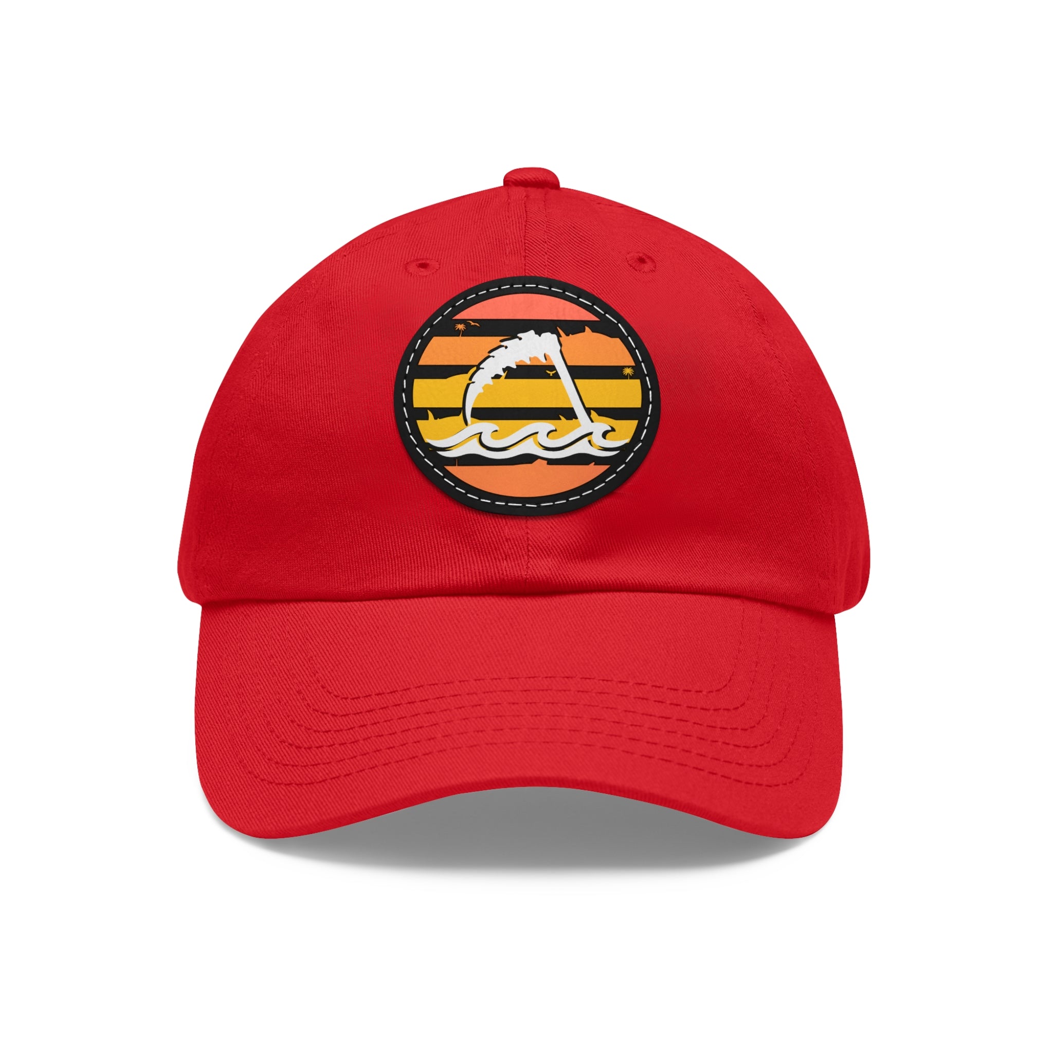 Circle Patch Hat - Sunset and Scythe Fin - Yellow