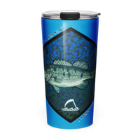 Tapered Tumbler - Freshwater Squadron Lake Camo Largemouth Bass